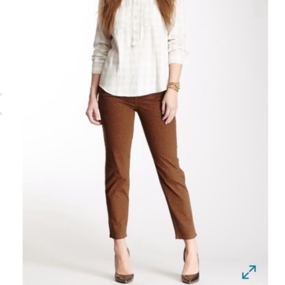 NYDJ Leopard Ankle Jean